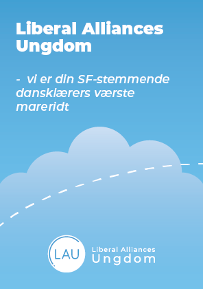 Flyer - Vi er din SF-stemmende dansklærers værste mareridt