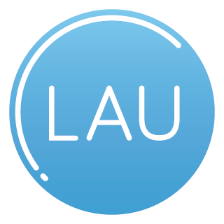 Klistermærke - LAU logo